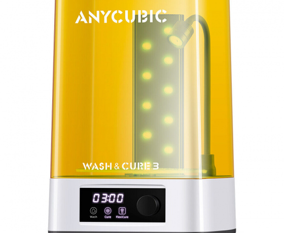 Фото 4 - Полимеризационная камера (УФ-камера) и Мойка Anycubic Wash and Cure 3.0