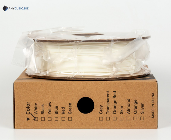 Фото 3 - Білий Високошвидкісний філамент для швидкісного друку Hi-Speed PLA+ JAMGHE 1,75 мм 1kg