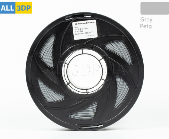 Фото 8 - Сірий PETG пластик Tronxy для 3D принтера 330m | 1 кг | 1,75 мм