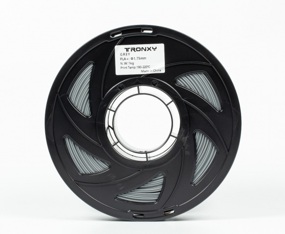 Фото 5 - Сірий PLA філамент (пластик) для 3D принтера 1кг, 1.75мм, 330м Tronxy Filament
