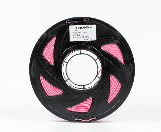 Фото 8 - Рожевий PLA пластик Tronxy для 3D принтера 340m | 1 кг | 1,75 мм