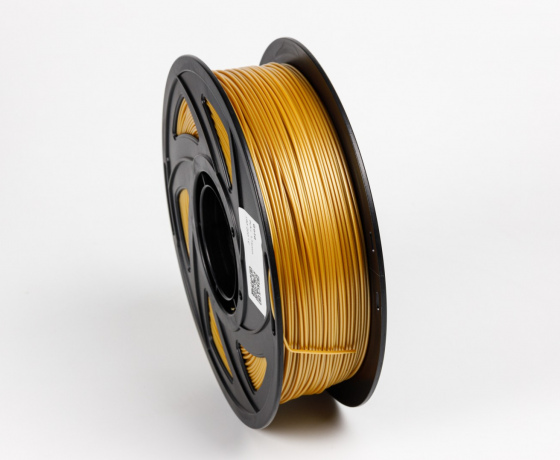 Фото 4 - Золотистый Желтый пла плюс пластик для 3D принтера ✪1кг✪1.75мм