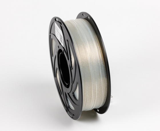 Фото 4 - PLA Twinkling пластик Прозорий 1кг | 1.75мм | 330м