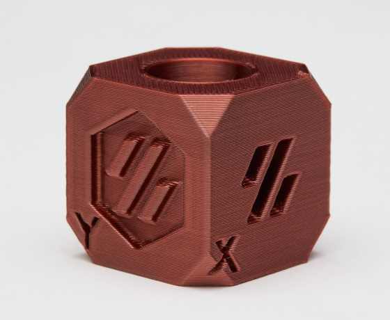 Фото 7 - Мідь Пла Пластик Шовковий \ PLA SILK Copper 1кг | 1.75мм | 330м