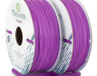 PLA пластик Plexiwire для 3D принтера фіолетовий 400м / 1.185кг / 1.75мм