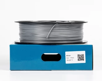 Срібло пла плюс пластик для 3D принтера ✪1кг✪1.75мм