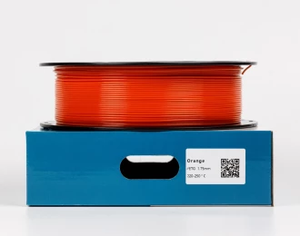 Помаранчевий PETG (ПЕТГ) coPET пластик для 3D принтера 1кг | 1.75мм | 330м