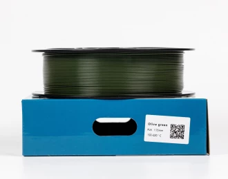 Хакі Оливково-зелений PLA пластик для 3D принтера | ⚔ Pla Olive Green RAL 6003 ⚔ 1кг | 1.75мм | 330м